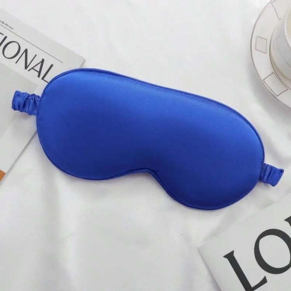 💎FREE💎 Royal Midnight Blue Silky Soft Plush Eye Mask - Picture 2 of 5